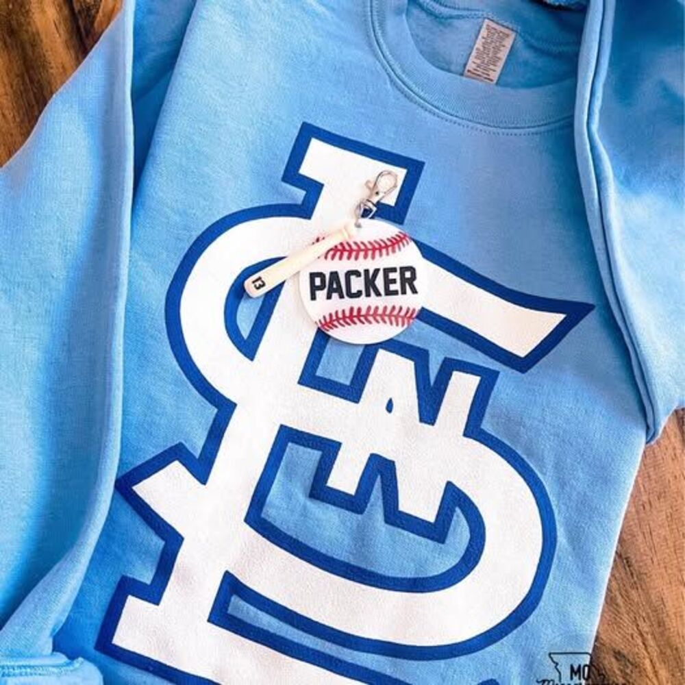 Personalized Baseball Bag Tag